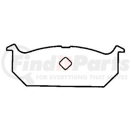 MKD420 by BENDIX - DISC PAD PKG