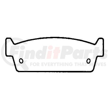 MKD479 by BENDIX - DISC PAD PKG