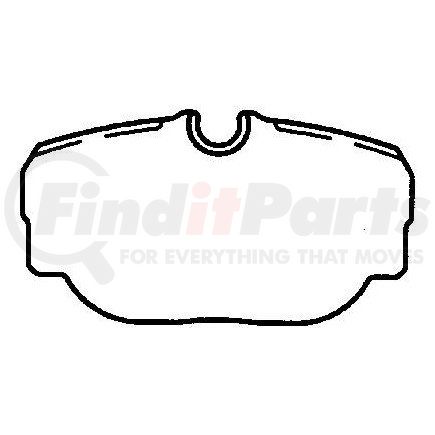 MKD493 by BENDIX - Pad Disc