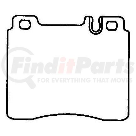 MKD577 by BENDIX - Disc Brake Pad Set