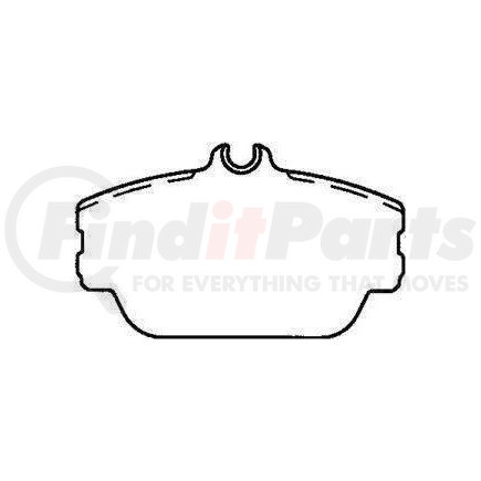 MKD598FM by BENDIX - Pad Disc