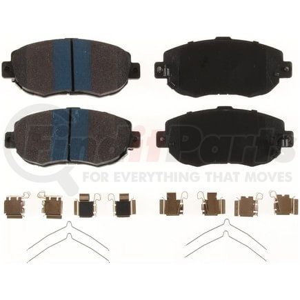 MKD619IQ by BENDIX - Semi-Met Disc Pad Set