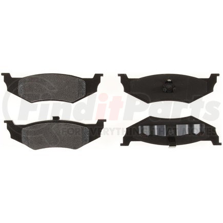 MKD641 by BENDIX - Disc Brake Pad Set - Semi Metallic