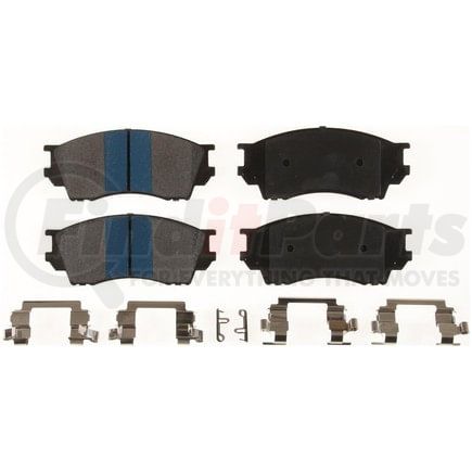 MKD643 by BENDIX - Semi-Met Disc Pad Set