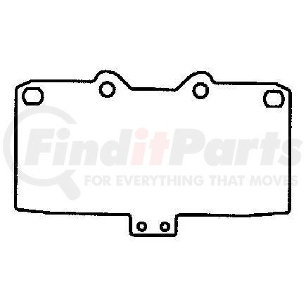 MKD647 by BENDIX - Disc Brake Pad Set