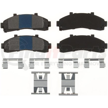 MKD652 by BENDIX - Disc Brake Pad Set - Semi Metallic