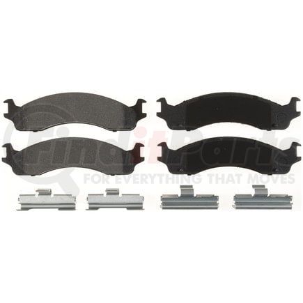 MKD655R by BENDIX - Semi-Met Disc Pad Set