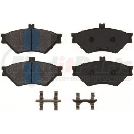 MKD659 by BENDIX - Disc Brake Pad Set - Semi Metallic