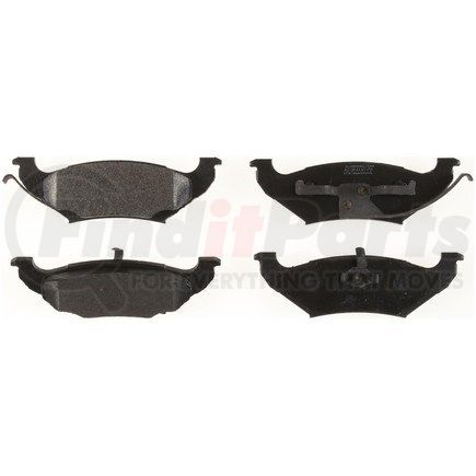 MKD662 by BENDIX - Disc Brake Pad Set - Semi Metallic