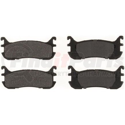 MKD663 by BENDIX - Disc Brake Pad Set - Semi Metallic