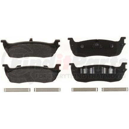 MKD664 by BENDIX - Disc Brake Pad Set - Semi Metallic