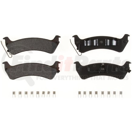 MKD666 by BENDIX - Semi-Met Disc Pad Set