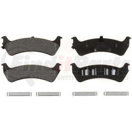 MKD667 by BENDIX - Disc Brake Pad Set - Semi Metallic