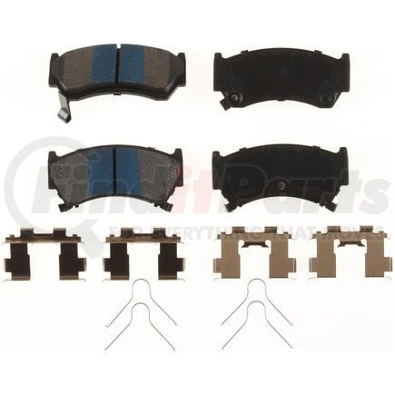 MKD668IQ by BENDIX - Semi-Met Disc Pad Set