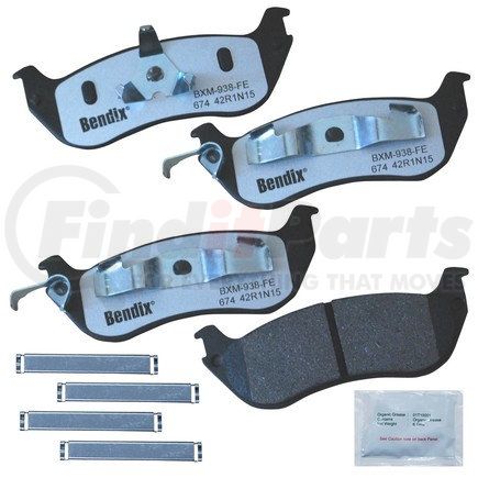 MKD674FM by BENDIX - Disc Brake Pad Set