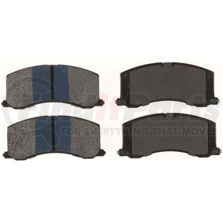 MKD677 by BENDIX - Semi-Met Disc Pad Set