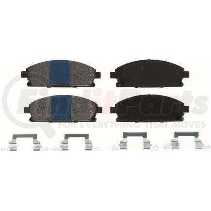 MKD691 by BENDIX - Semi-Met Disc Pad Set