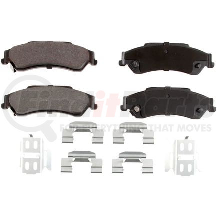 MKD729 by BENDIX - Disc Brake Pad Set - Semi Metallic
