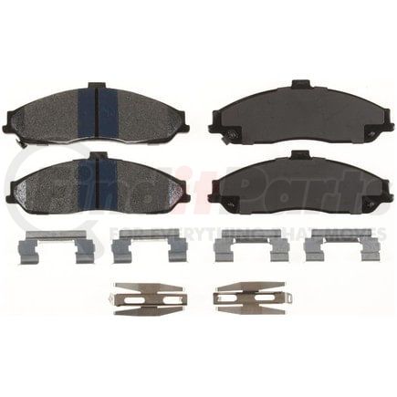 MKD731A by BENDIX - Semi-Met Disc Pad Set