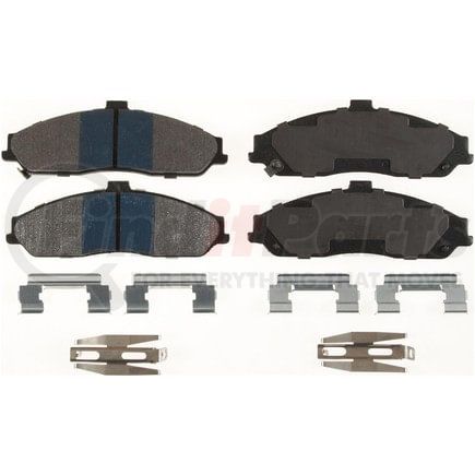 MKD731 by BENDIX - Semi-Met Disc Pad Set