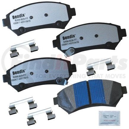 MKD699K1FM by BENDIX - FLEET METLOK Disc Brake Pad Set