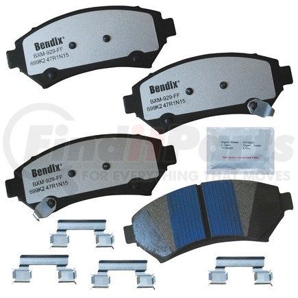 MKD699K2FM by BENDIX - FLEET METLOK Disc Brake Pad Set