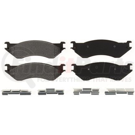 MKD702A by BENDIX - Disc Brake Pad Set - Semi Metallic