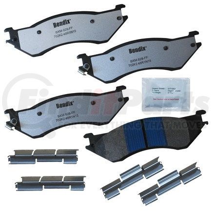 MKD702K2FM by BENDIX - FLEET METLOK Disc Brake Pad Set