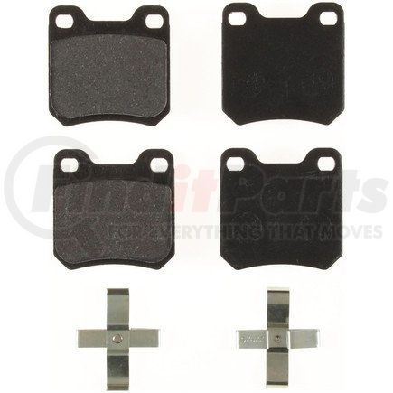 MKD709 by BENDIX - Disc Brake Pad Set - Semi Metallic