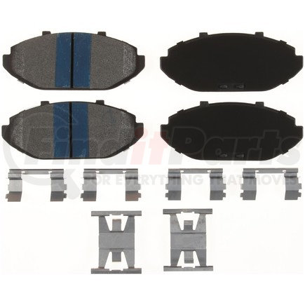 MKD748 by BENDIX - Disc Brake Pad Set - Semi Metallic