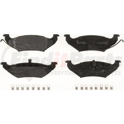 MKD751 by BENDIX - Disc Brake Pad Set - Semi Metallic