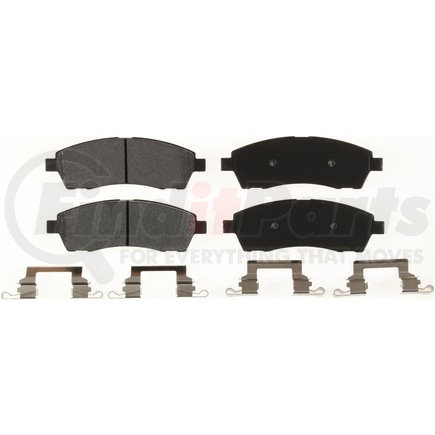 MKD757 by BENDIX - Disc Brake Pad Set - Semi Metallic