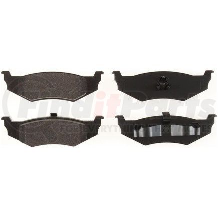 MKD759 by BENDIX - Disc Brake Pad Set - Semi Metallic