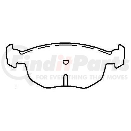 MKD762S by BENDIX - Semi-Met Disc Pad Set