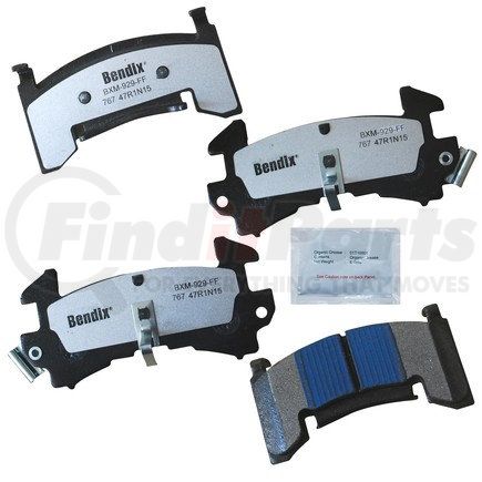 MKD767FM by BENDIX - FLEET METLOK Disc Brake Pad Set