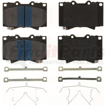 MKD772 by BENDIX - Semi-Met Disc Pad Set