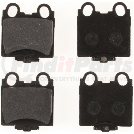 MKD771 by BENDIX - Disc Brake Pad Set - Semi Metallic