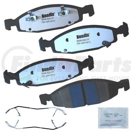 MKD790FM by BENDIX - FLEET METLOK Disc Brake Pad Set