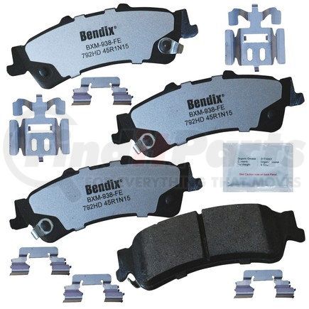 MKD792HDFM by BENDIX - FLEET METLOK Disc Brake Pad Set