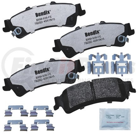 MKD792SDFM by BENDIX - FLEET METLOK Disc Brake Pad Set