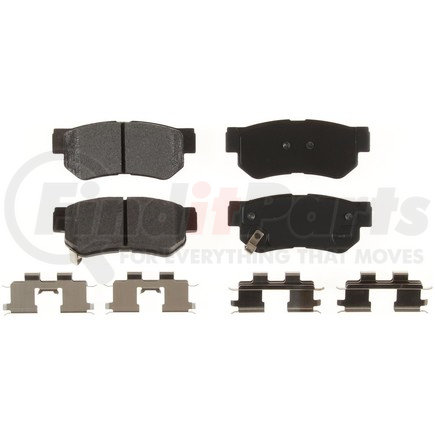 MKD813 by BENDIX - Disc Brake Pad Set - Rear, Semi Metallic