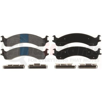 MKD859 by BENDIX - Disc Brake Pad Set - Semi Metallic