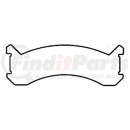 MKD87 by BENDIX - Semi-Met Disc Pad Set