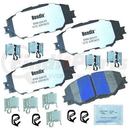 MKD1210FM by BENDIX - FLEET METLOK Disc Brake Pad Set