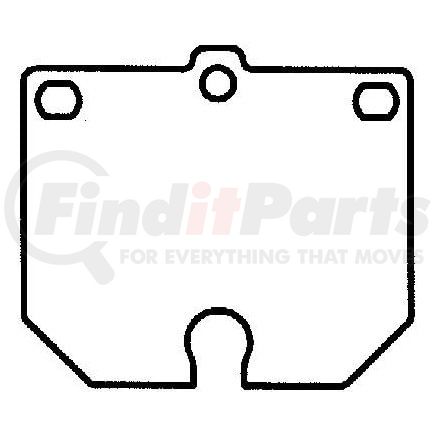 MKD114 by BENDIX - Pad Disc