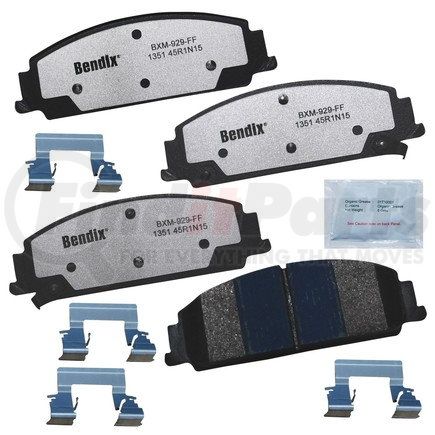 MKD1351FM by BENDIX - FLEET METLOK Disc Brake Pad Set