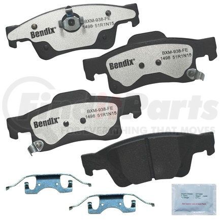 MKD1498FM by BENDIX - FLEET METLOK Disc Brake Pad Set