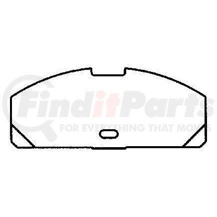 Bendix MKD151 Disc Brake Pad Set Disc Brake Pad Set