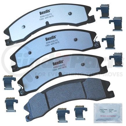 MKD1565FM by BENDIX - FLEET METLOK Disc Brake Pad Set