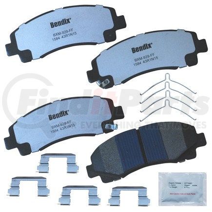 MKD1584FM by BENDIX - FLEET METLOK Disc Brake Pad Set